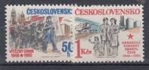 1983, ČSR II, 2579/2580, Výročí Února a NF, **