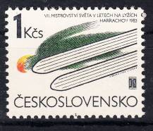 1983, ČSR II, 2585, MS v letech na lyžích, **