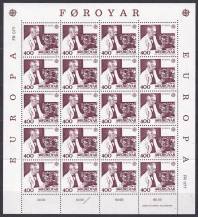 1983, Faerské ostrovy, PA0084/0085, EUROPA: Velká díla lidského ducha ✶✶