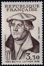 1983, Francie, 2382, 500. výročí narození Martina Luthera ✶✶