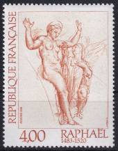 1983, Francie, 2390, 500. výročí narození Raffaela ✶✶