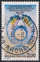 1983, Francie, 2399, 100 let Pařížské konvence k ochraně živnostenského vlastnictví ☉