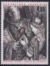 1983, Francie, 2406, 100. výročí úmrtí Gustava Dorého ✶✶