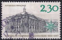 1983, Francie, 2412, 50 let Rady pro celní spolupráci ☉