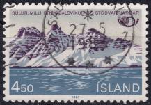 1983, Island, 0596, NORDEN: Turismus ve Skandinávii - Hora Súkur  ⊙