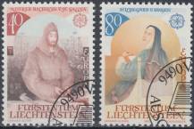 1983, Lichtenštejnsko, 0816/0817, EUROPA: Velká díla lidského ducha ⊙