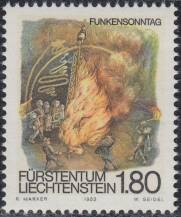 1983, Lichtenštejnsko, 0820, Masopust a postní obyčeje ∗∗
