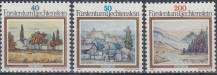 1983, Lichtenštejnsko, 0821/0823, Obrazy krajinek ∗∗