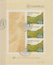 1983, Madeira, A04, EUROPA: Velká díla lidského ducha ⊙