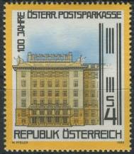 1983, Rakousko, 1728, 100 let Rakouské poštovní spořitelny ∗∗