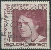 1983, Rakousko, 1729, 100. výročí narození Hildegardy Burjanové ⊙