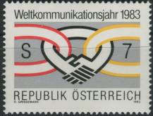 1983, Rakousko, 1731, Světový rok telekomunikací ∗∗