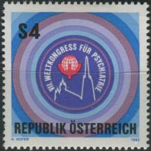 1983, Rakousko, 1745, Světový psychiatrický kongres, Vídeň ∗∗