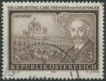 1983, Rakousko, 1746, 150. výročí narození Carla svobodného pána von Hasenauer ⊙
