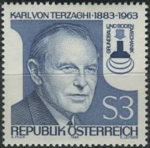 1983, Rakousko, 1753, 100. výročí narození Karla Terzaghiho ∗∗