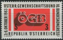 1983, Rakousko, 1754, Spolkový kongres Rakouského odborového svazu (ÖGB) ∗∗