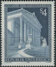1983, Rakousko, 1760, 100 let budovy Parlamentu ∗∗
