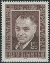 1983, Rakousko, 1762, 25. výročí úmrtí Wolfganga Pauliho ∗∗