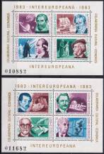 1983, Rumunsko, A193/194, INTEREUROPA   ✶✶