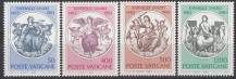 1983, Vatikán, 0826/0829, 500. výročí narození Raffaela Sanzia, **