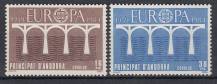 1984, Andorra (Španělská pošta), 0175/0176, EUROPA, **