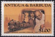 1984, Antigua a Barbuda, 0820, Politici: Gándhí v Londýně ✶✶
