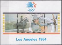 1984, Belgie, A054, Letní olympijské hry, Los Angeles ✶✶