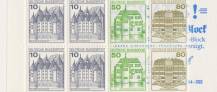 1984, Bundes, ZS24hoZ, Výplatní známky: Hrady a zámky ∗∗