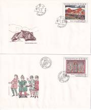 1984, ČSR II, FDC18A-E/84, Umění