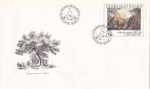 1984, ČSR II, FDC18A-E/84, Umění