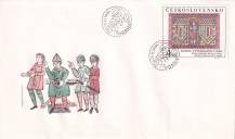 1984, ČSR II, FDC18D/84, Umění