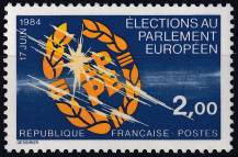 1984, Francie, 2432, Druhé přímé volby do Evropského parlamentu ✶✶