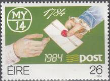 1984, Irsko, 0549, 200 let irské pošty ∗∗