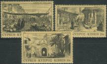 1984, Kypr, 0608/0610, Rytiny 19. století ∗∗