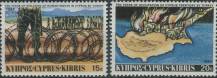 1984, Kypr, 0617/0618, 10 let tureckého obsazení Severního Kypru ∗∗