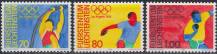1984, Lichtenštejnsko, 0846/0848, Letní olympijské hry, Los Angeles ∗∗