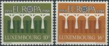 1984, Lucembursko, 1098/1099, EUROPA: 25 let Evropské konference pro správu pošt a telekomunikací (CEPT) ∗∗