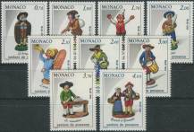 1984, Monako, 1653/1661, Vánoce: Figurky z Betlémů (Santons) z Provence ∗∗