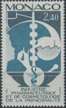 1984, Monako, 1666, Průmysl a technika v Monaku: Farmaceutický a kosmetický průmysl ∗∗