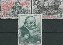 1984, Monako, 1667/1669, 450. výročí prvního vydání "Gargantuy" ∗∗