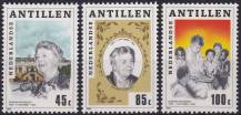 1984, Nizozemské Antily, 0539/0541, 100. výročí narození Eleanory Rooseveltové ✶✶