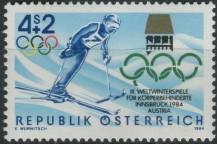 1984, Rakousko, 1765, Světové zimní hry pro tělesně postižené, Innsbruck ∗∗