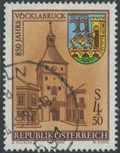 1984, Rakousko, 1777, 850 let Vöcklabrucku ⊙