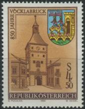 1984, Rakousko, 1777, 850 let Vöcklabrucku ∗∗