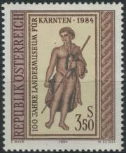 1984, Rakousko, 1778, 100 let Korutanského zemského muzea ∗∗