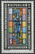 1984, Rakousko, 1790, Evropský anatomický kongres, Innsbruck ∗∗