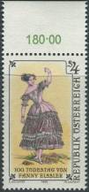 1984, Rakousko, 1796p, 100. výročí úmrtí Fanny Elsslerové ∗∗