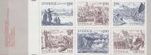 1984, Švédsko, ZS101, Staré kresby měst ∗∗