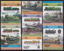1984, Tuvalu-Nanumea, 001/012, Lokomotivy (I) ✶✶