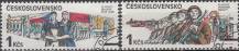 1985, ČSR II, 2697/2698, Výročí smlouvy ČSSR - SSSR a Varšavské smlouvy ⊙